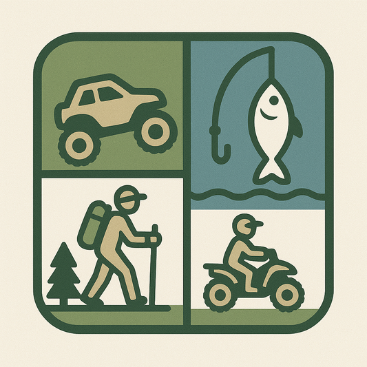 Day Pass Combo: Ride, Fish, Hike, and RC Park