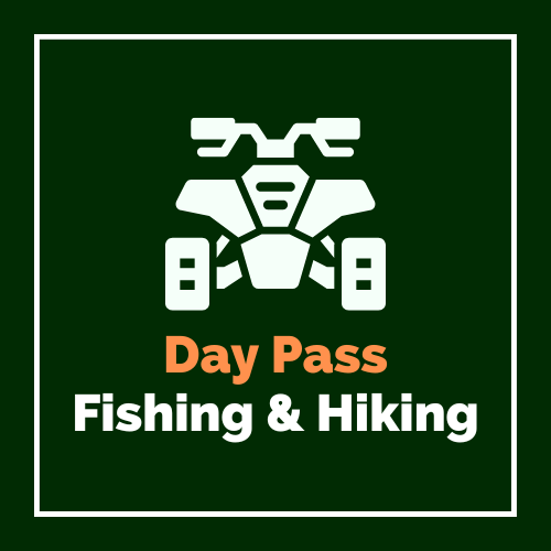 Day Pass - Fish & Hike Only
